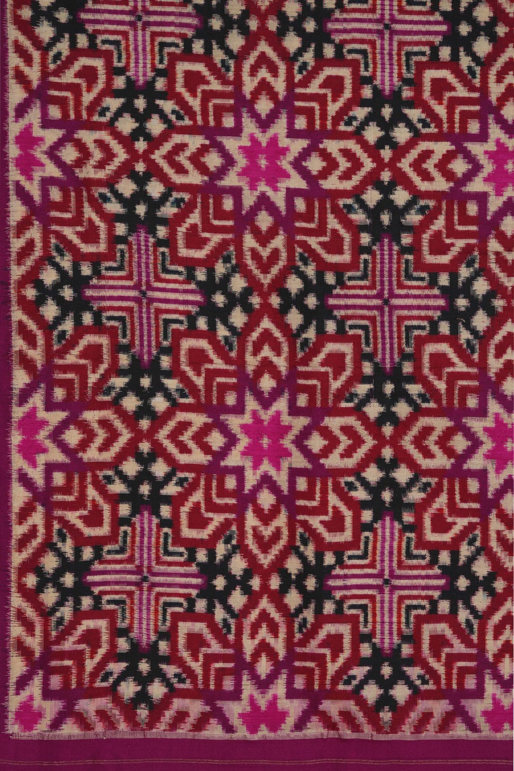Image of Pochampally Ikat Silk Dupatta