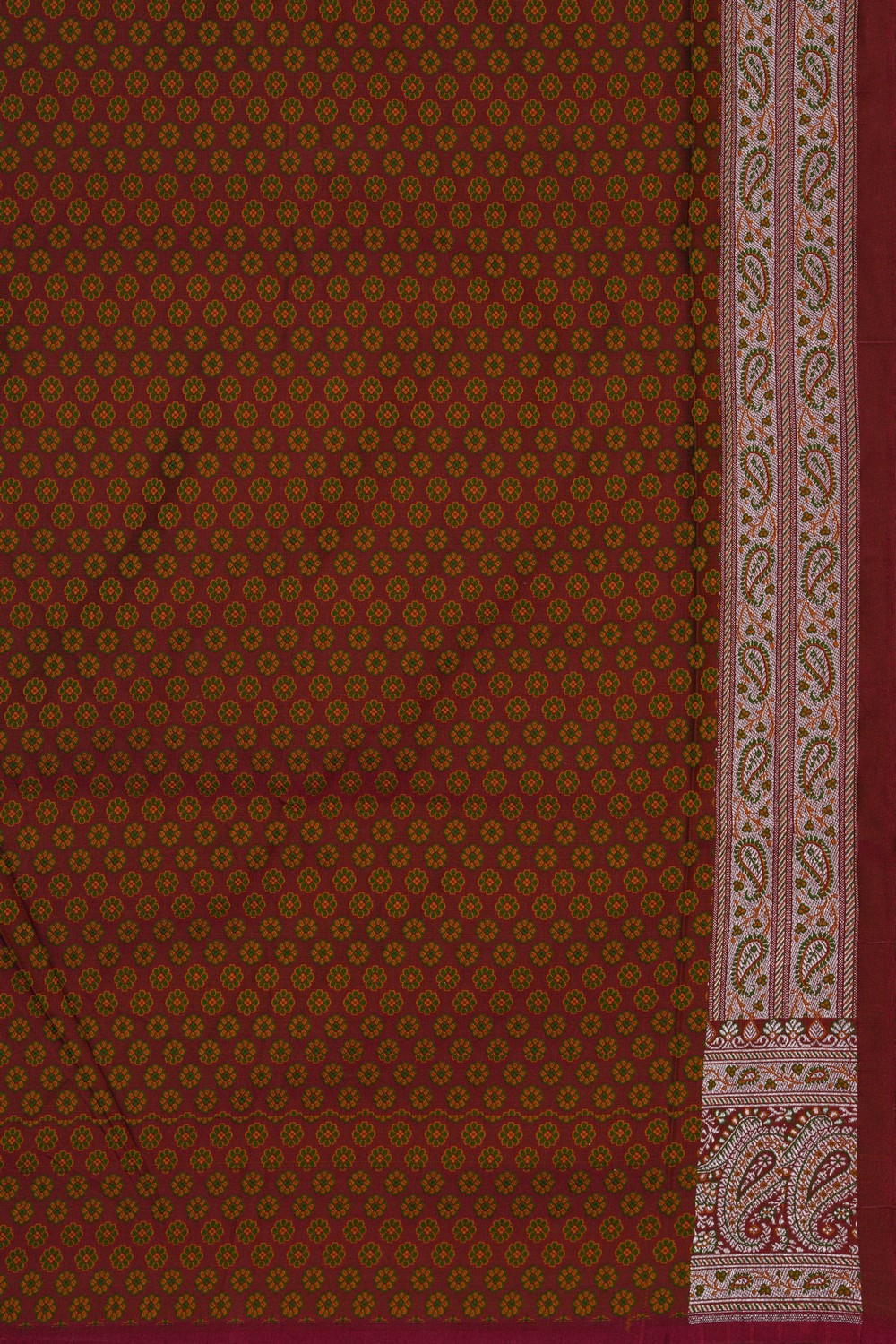Image of Banarasi Satin Silk Red Saree