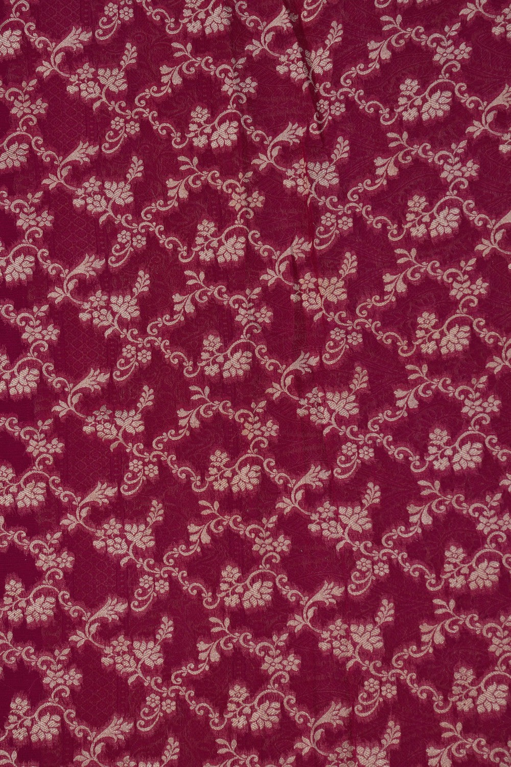 Image of Banarasi Georgette Pink Saree