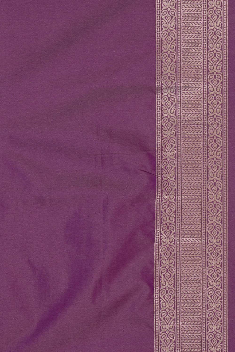 Image of Banarasi Brocade Silk Purple Saree