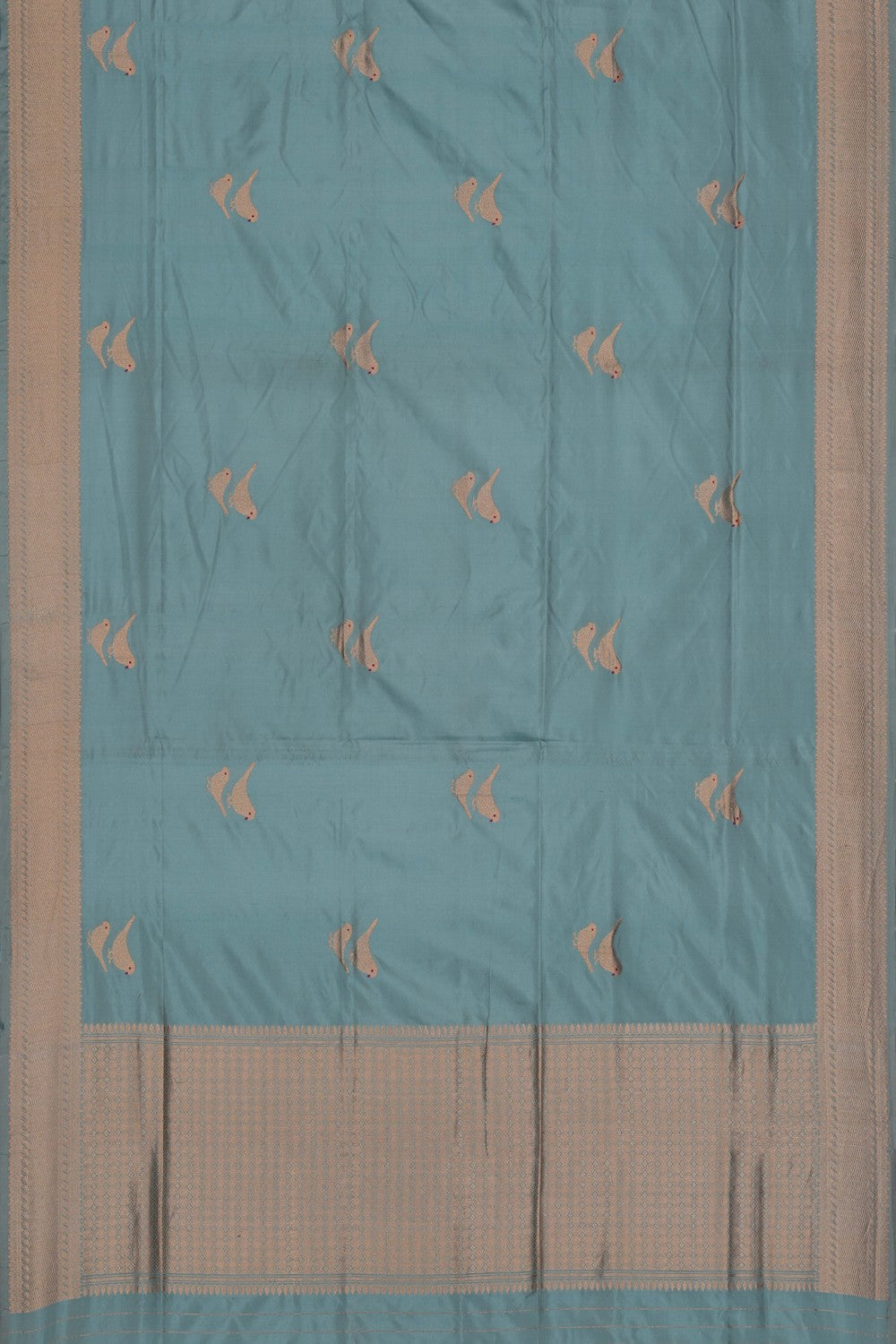 Image of Banarasi Silk Pastel Green Saree