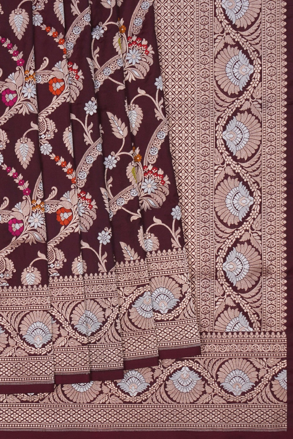 Image of Banarasi Brocade Silk Saree