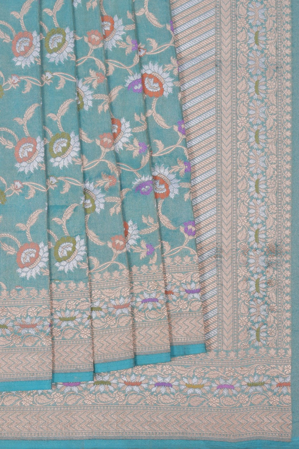 Image of Banarasi Tissue Brocade Silk Saree