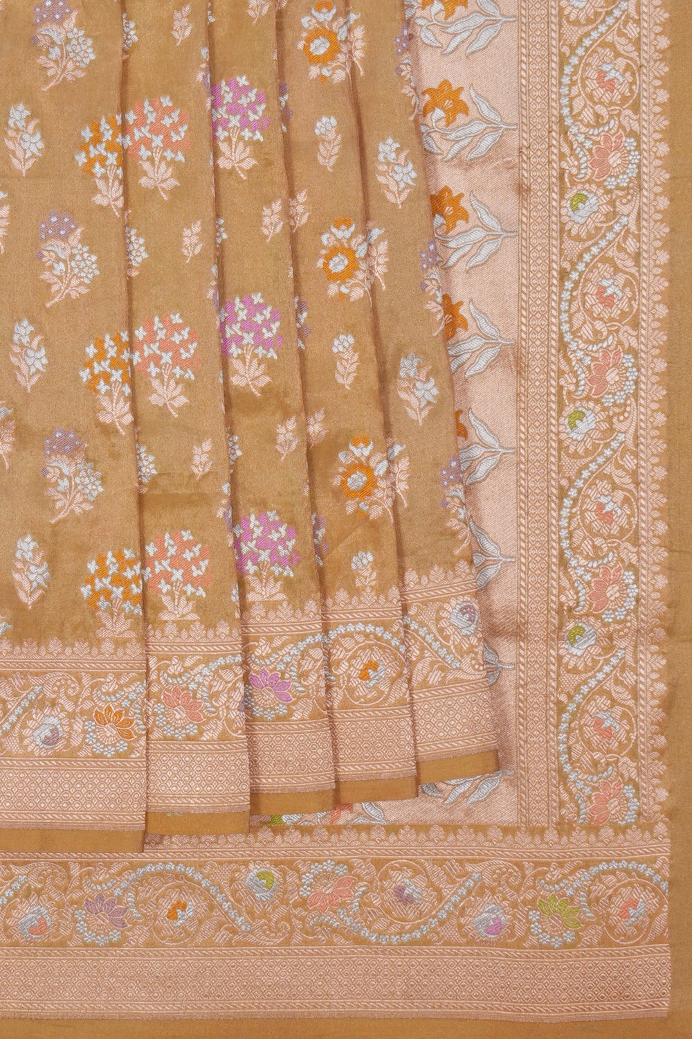 Image of Banarasi Tissue Brocade Silk Saree
