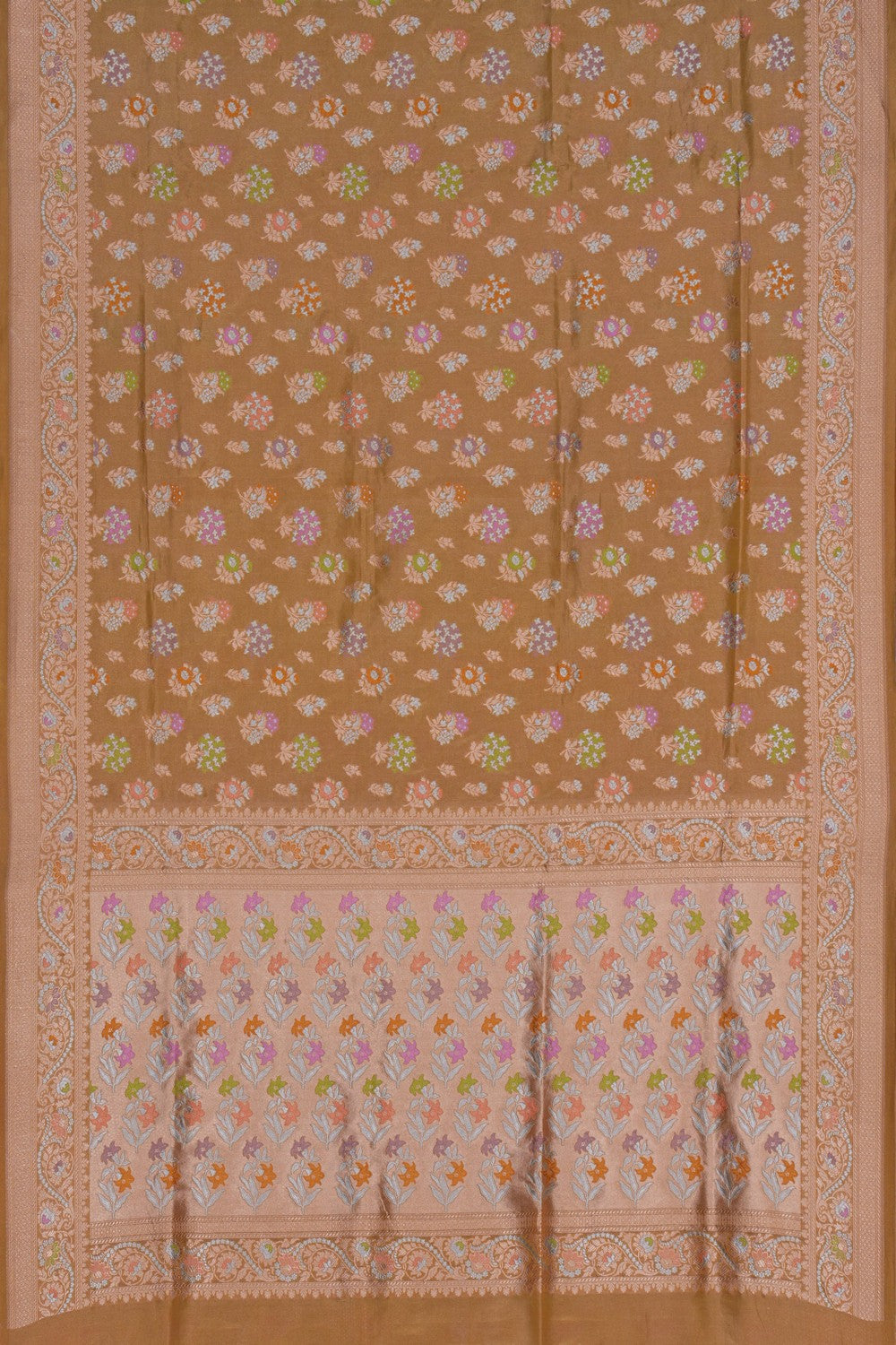 Image of Banarasi Tissue Brocade Silk Saree