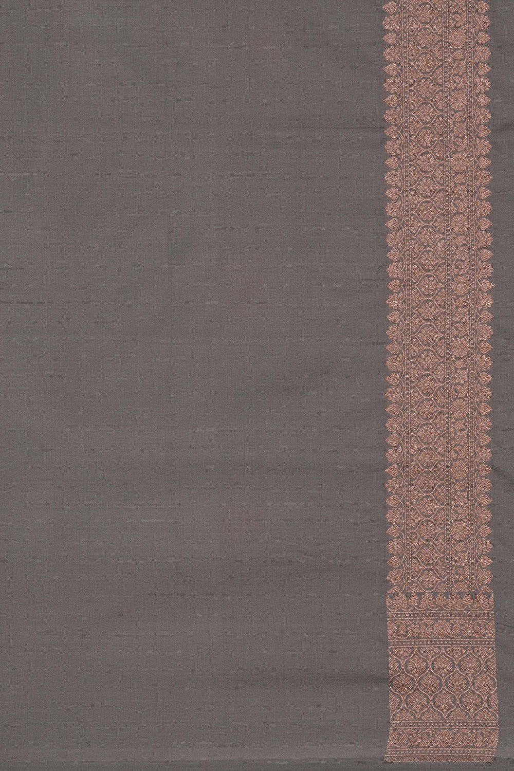 Image of Banarasi Silk Grey Saree