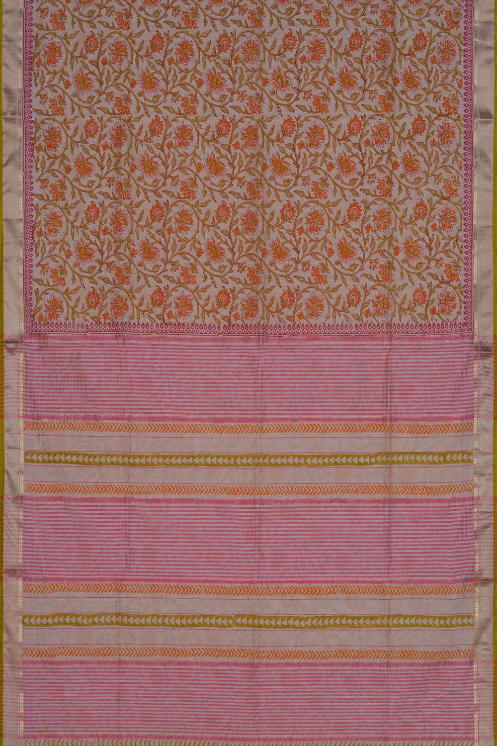 Image of Maheshwari Cotton Silk Saree