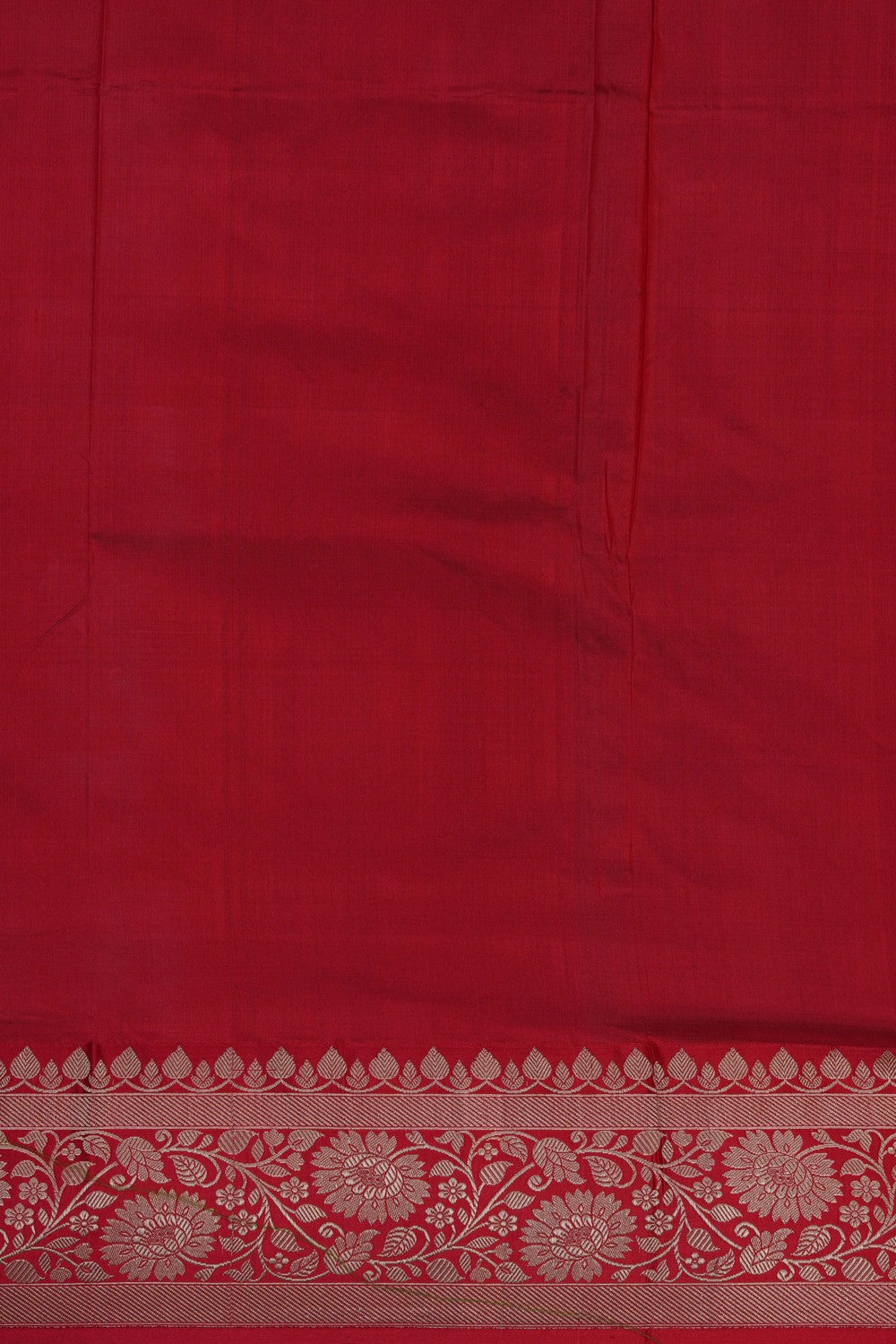 Image of Banarasi Silk Maroon Saree