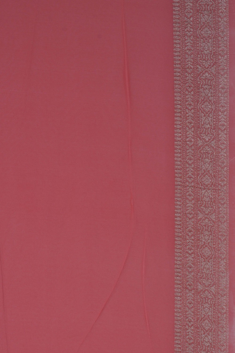 Image of Banarasi Georgette Off-White Saree
