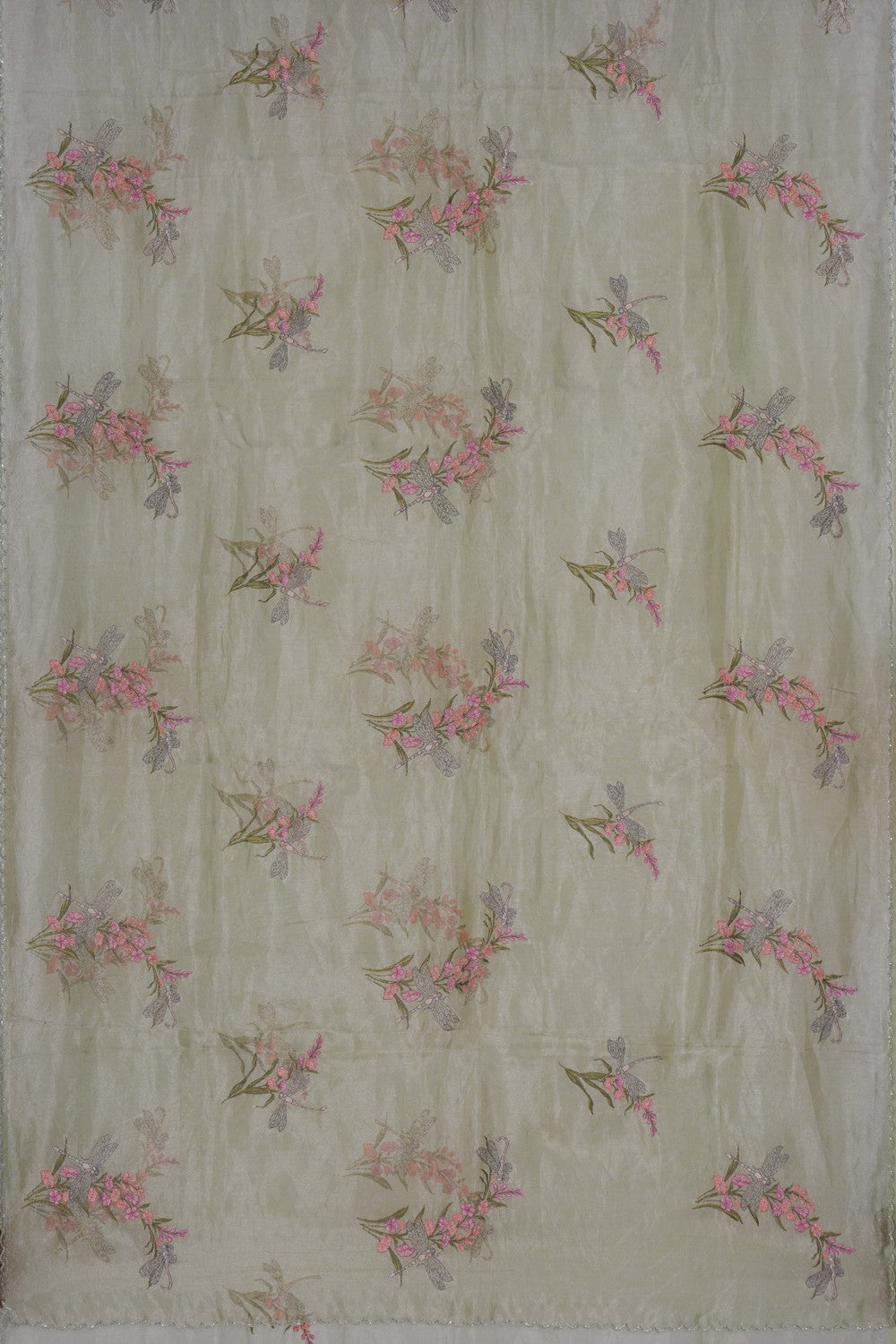 Image of A Tissue Embroidery Saree