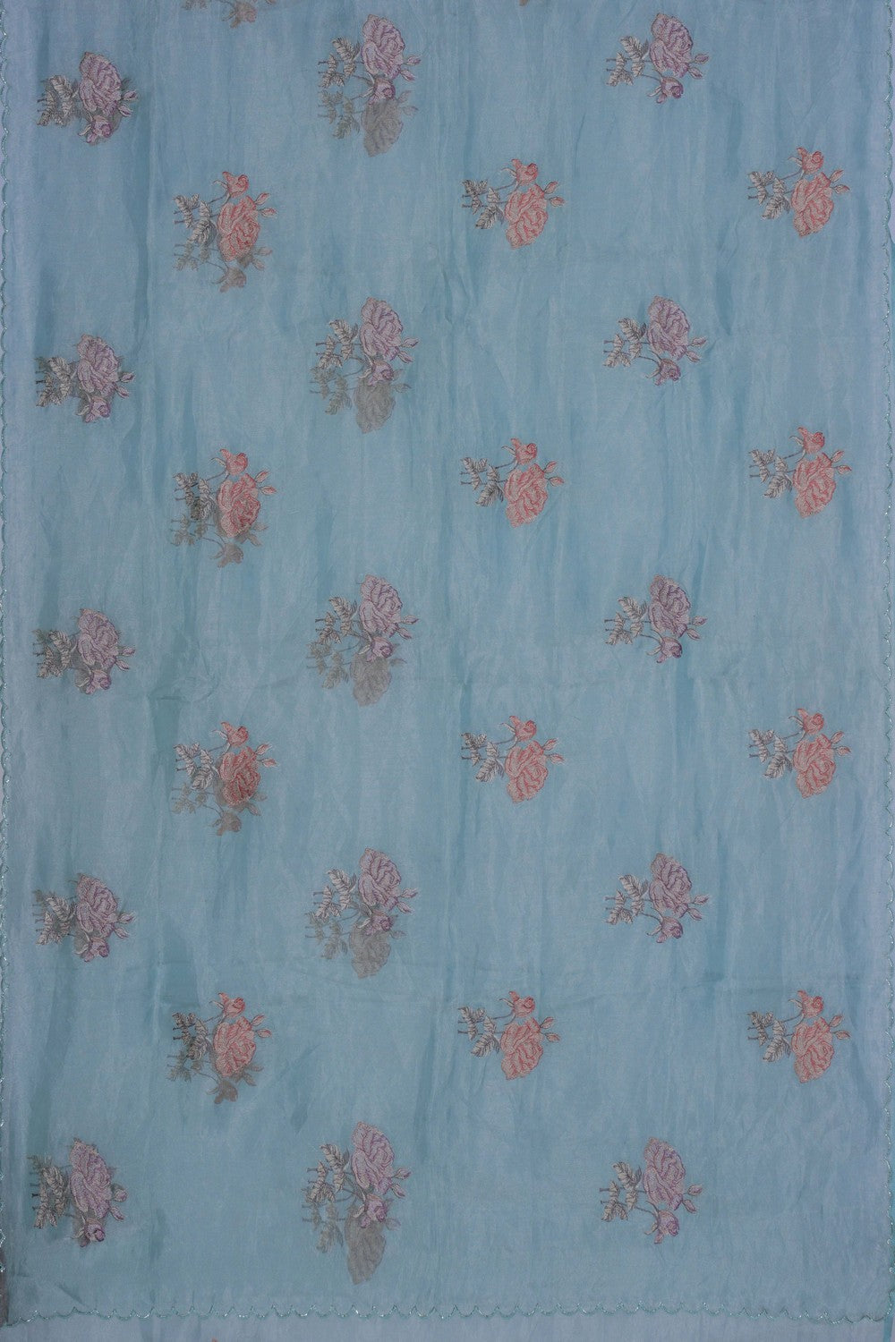 Image of A Tissue Embroidery Saree