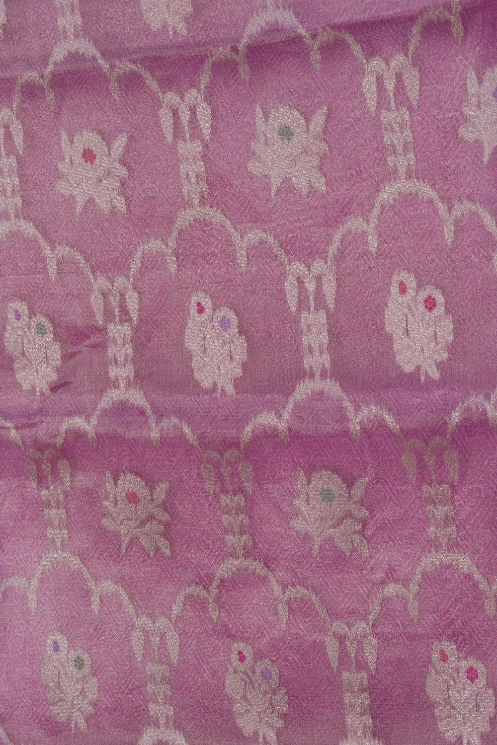 Image of Banarasi Tissue-Kora Saree