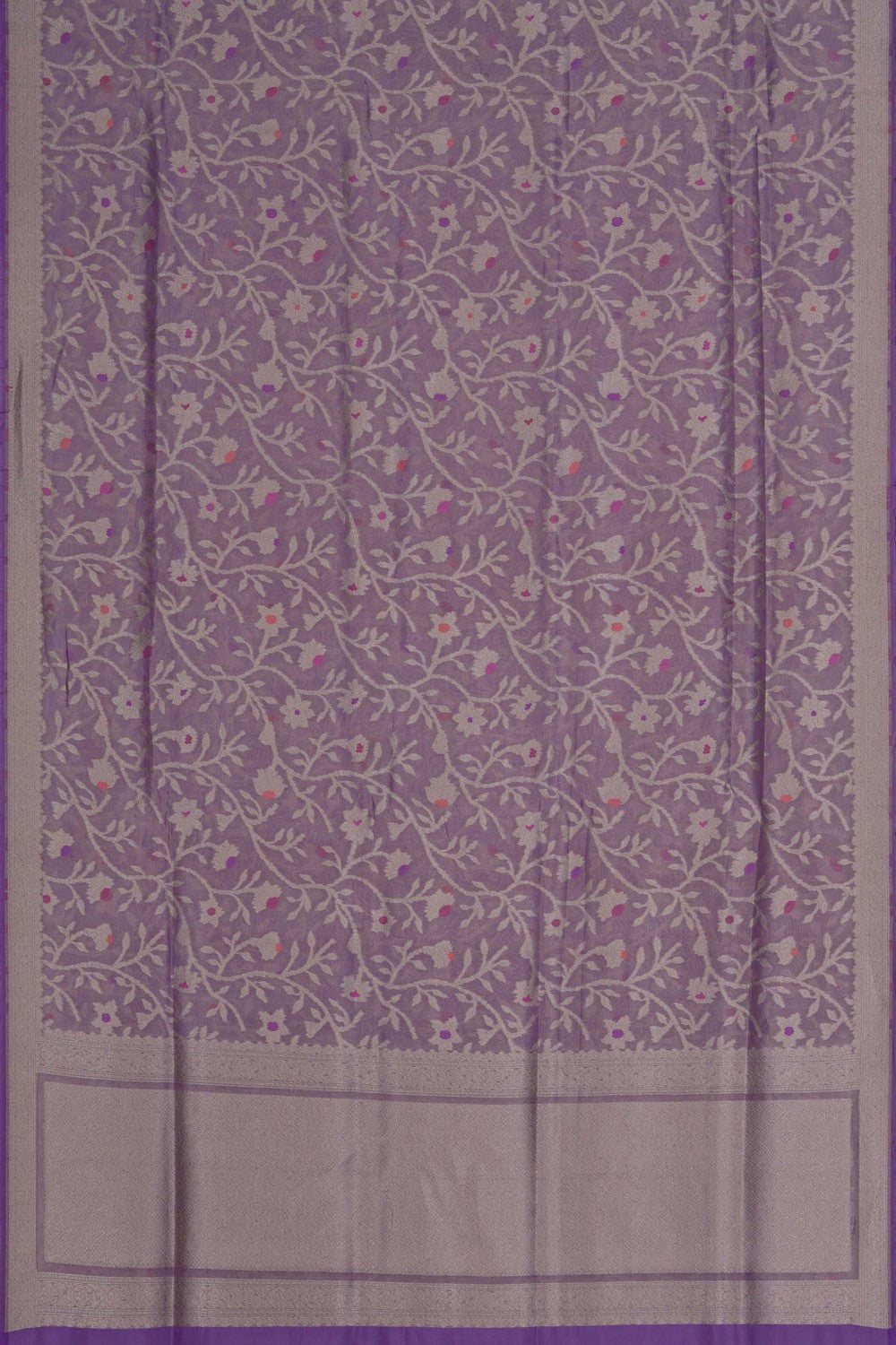 Image of Banarasi Tissue-Kora Saree
