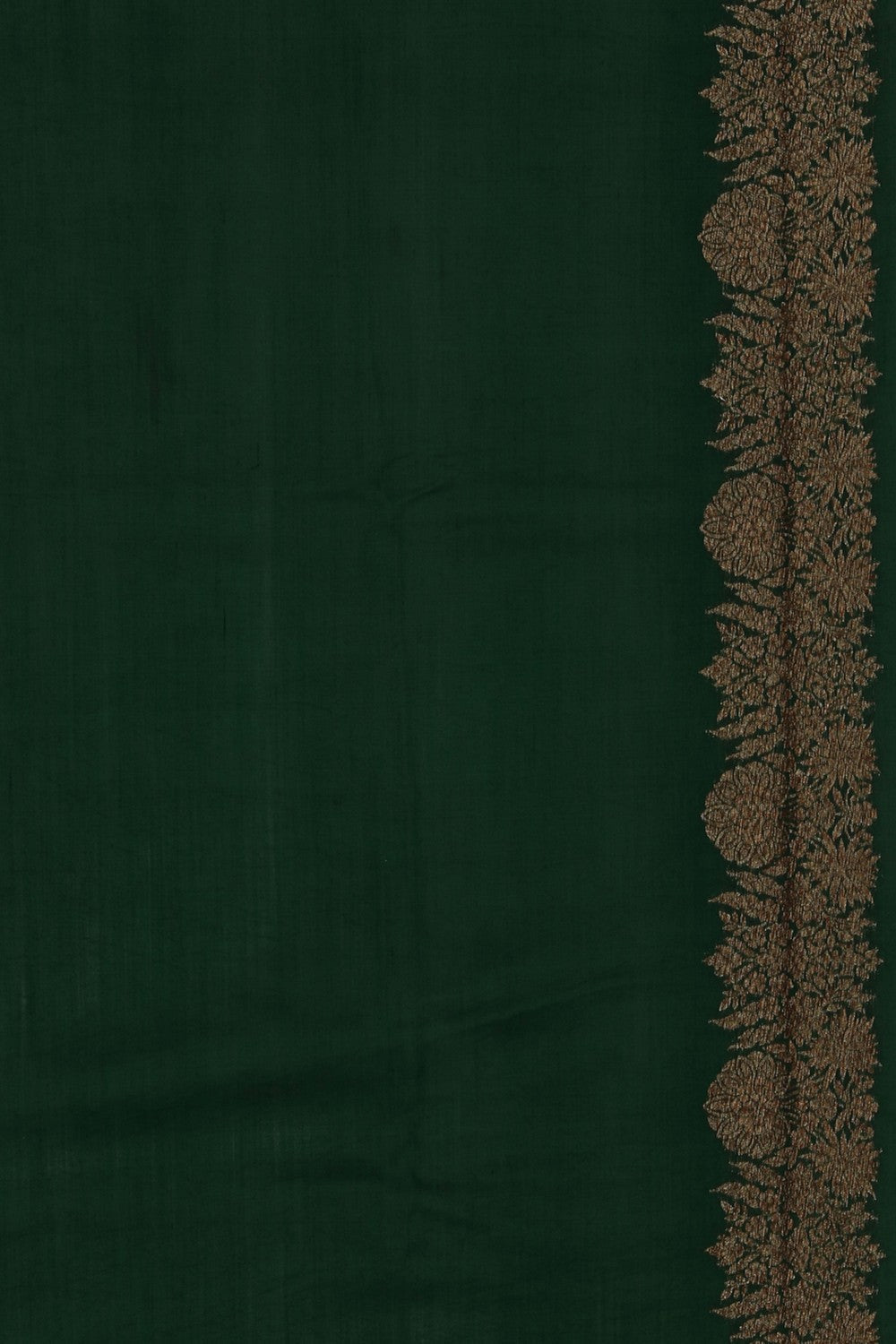 Image of Banarasi Dupion Silk Green Saree