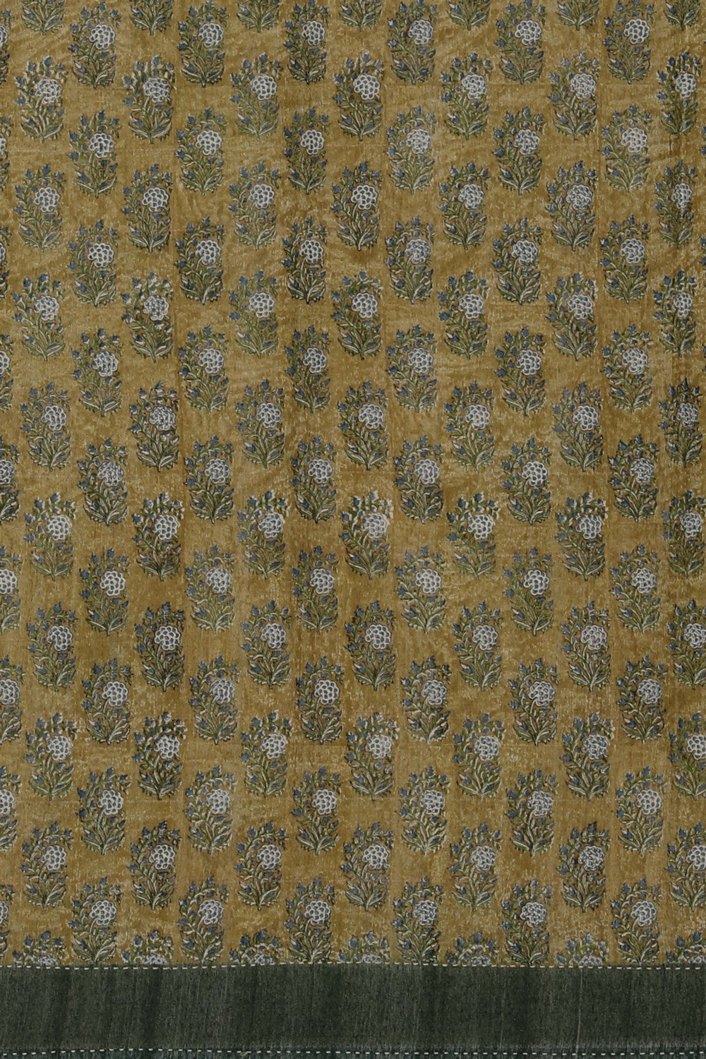 Image of A Tussar Kantha Stitch Saree