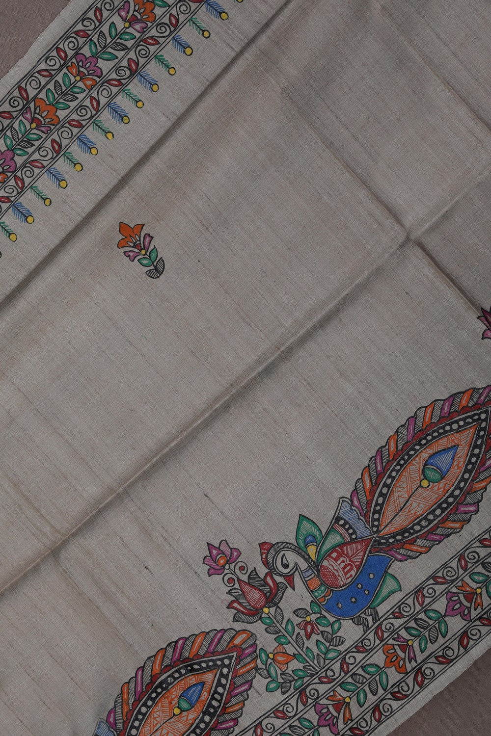 Image of Madhubani Painted Saree