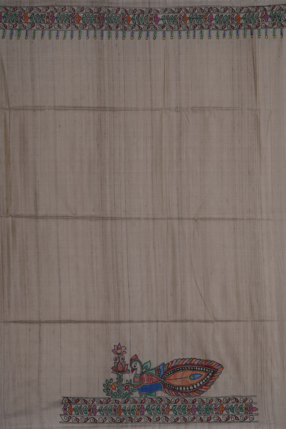 Image of Madhubani Painted Saree