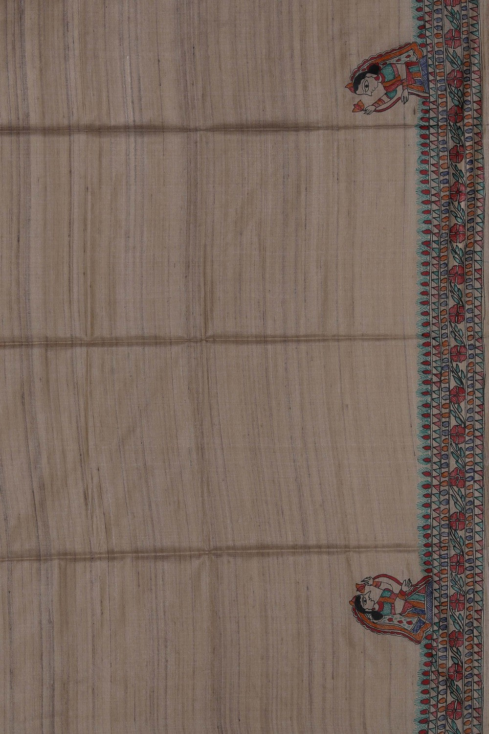 Image of Madhubani Painted Saree