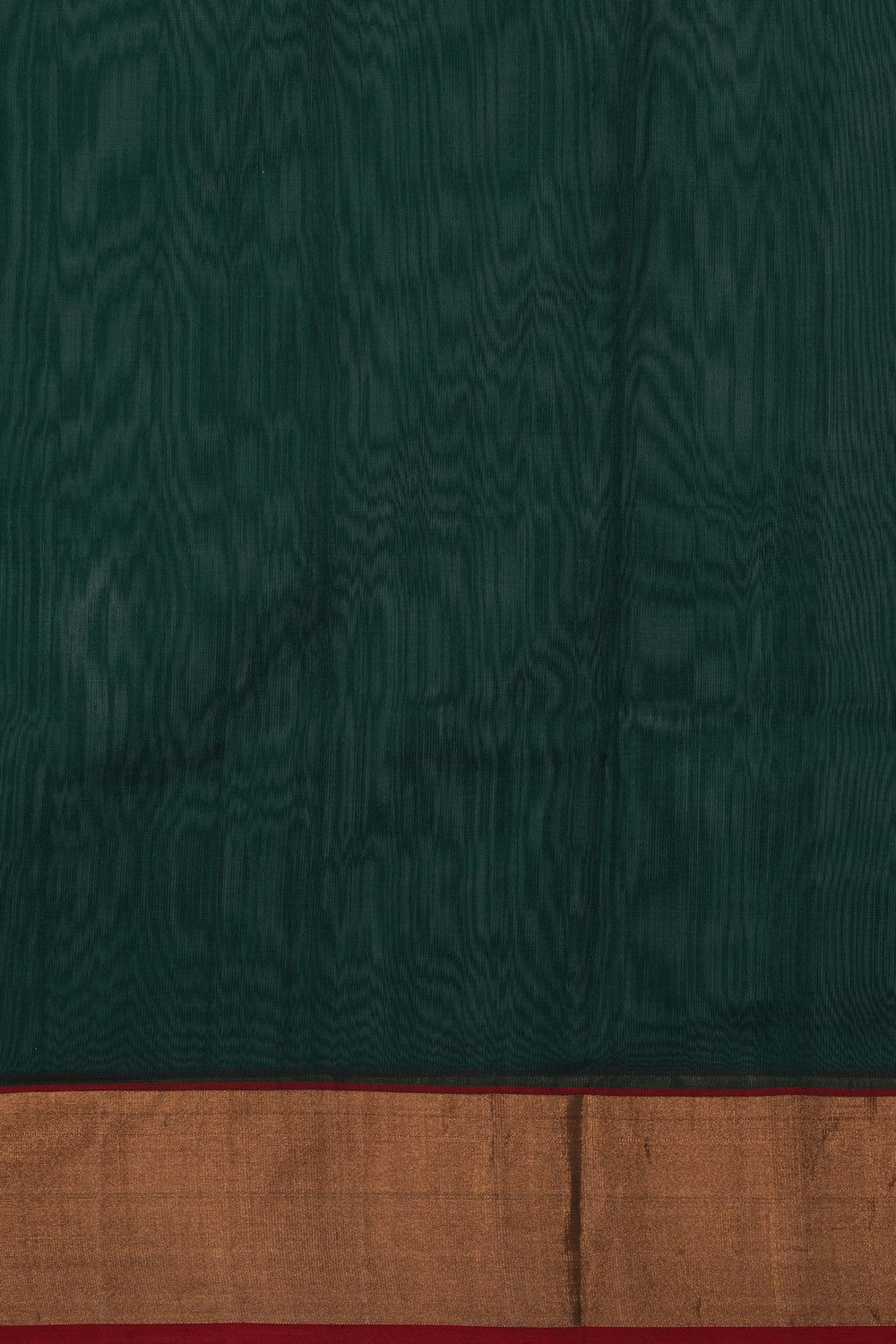 Image of Chanderi Brocade Silk Green Saree