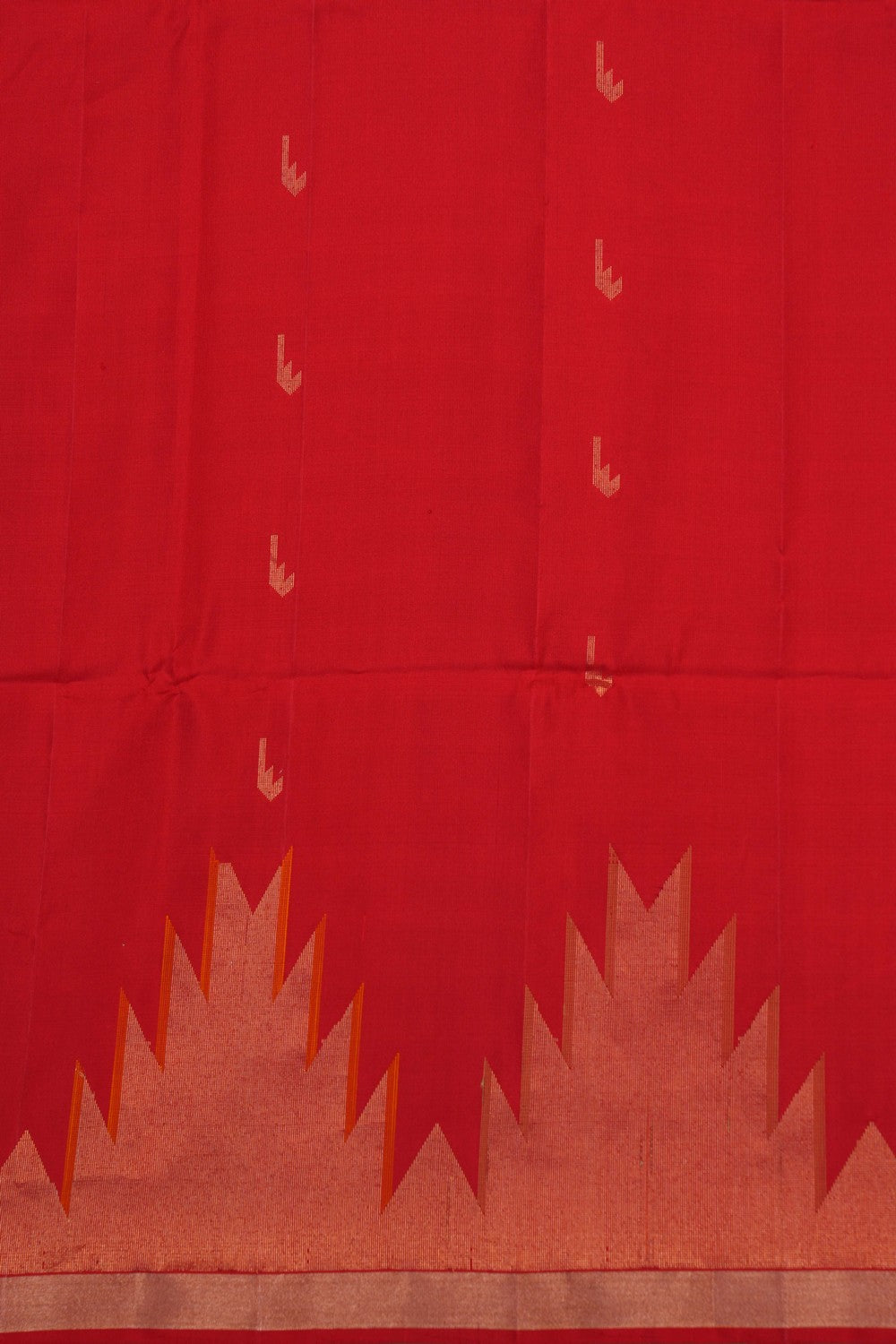 Image of South Silk Red Saree