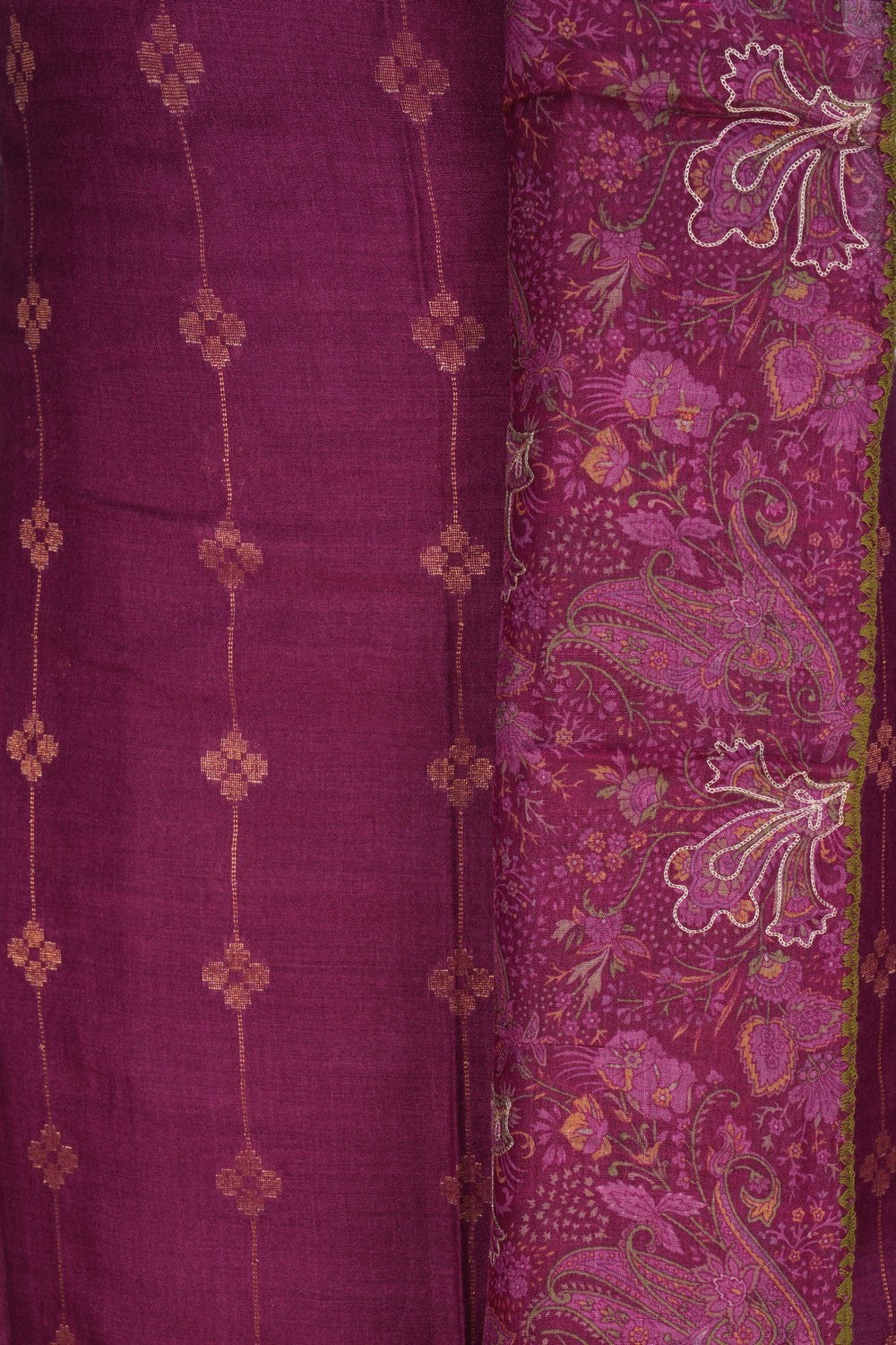 Image of Unstitched Suit Set Fabric (3 Pcs Set)