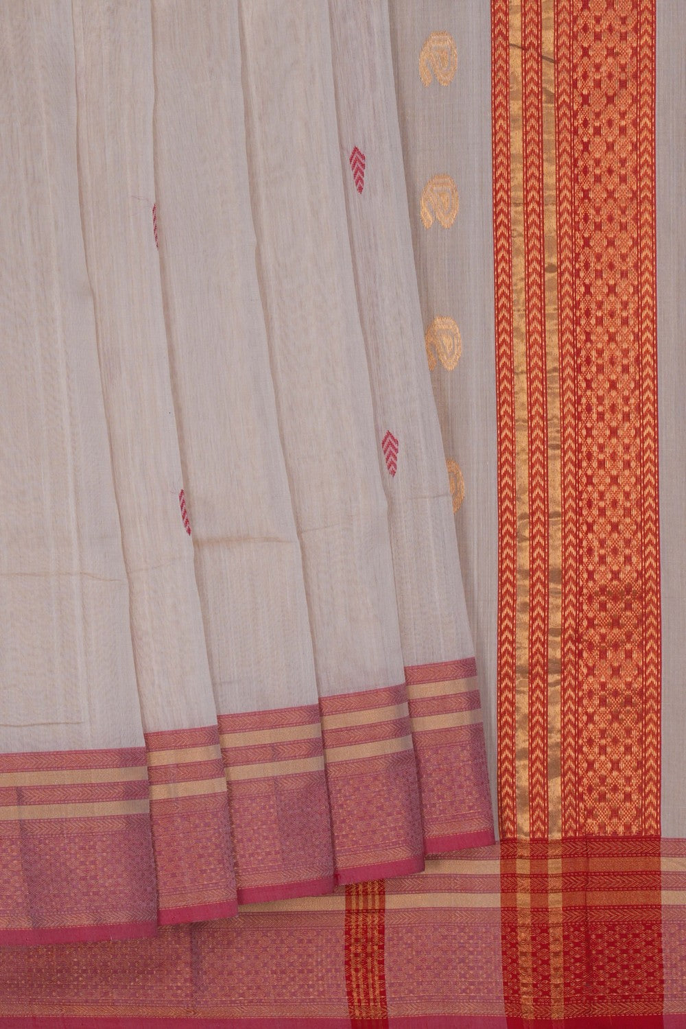 Image of Maheshwari Cotton Silk Saree