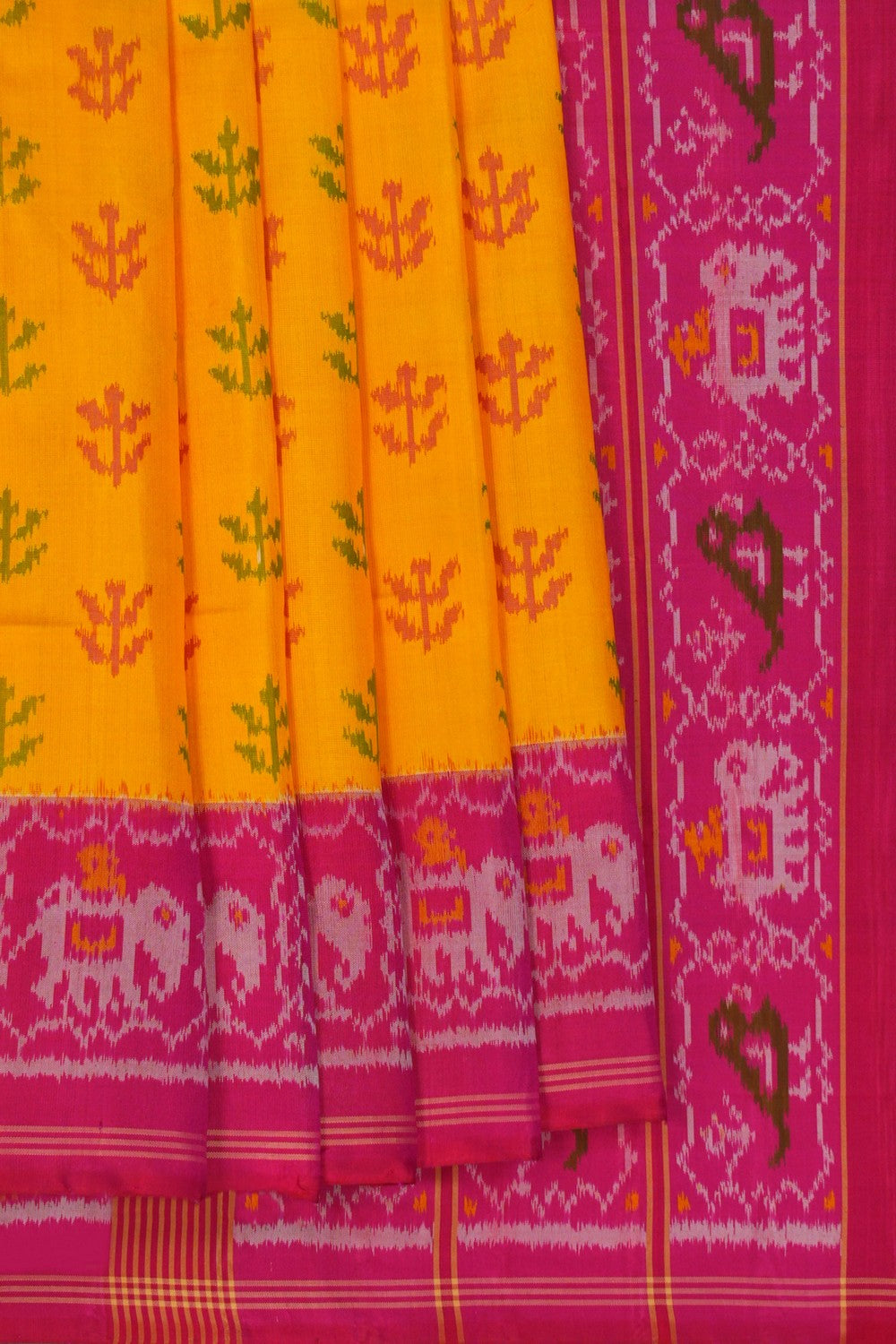 Image of Rajkot Patola Silk Saree