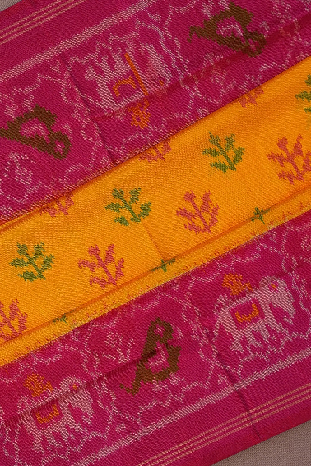 Image of Rajkot Patola Silk Saree