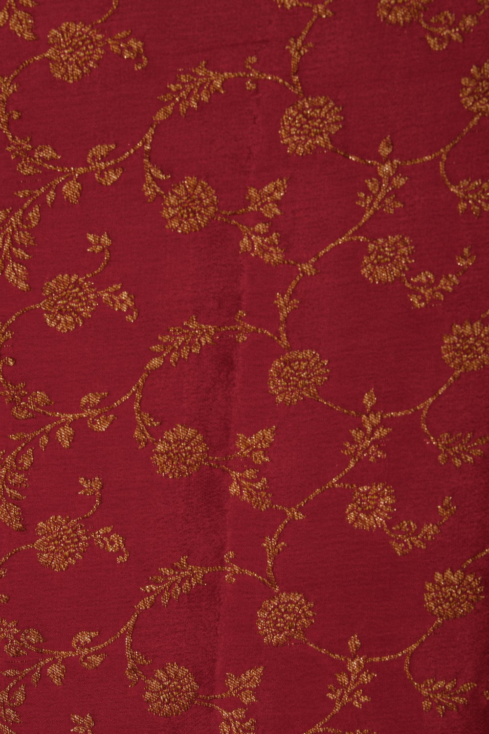 Image of Banarasi Crepe Red Saree