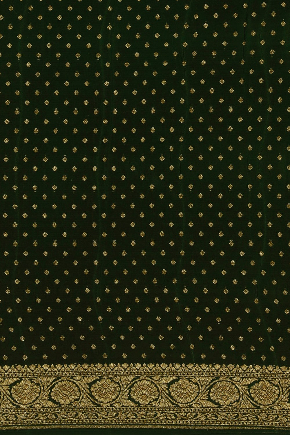 Image of Banarasi Crepe Red Saree