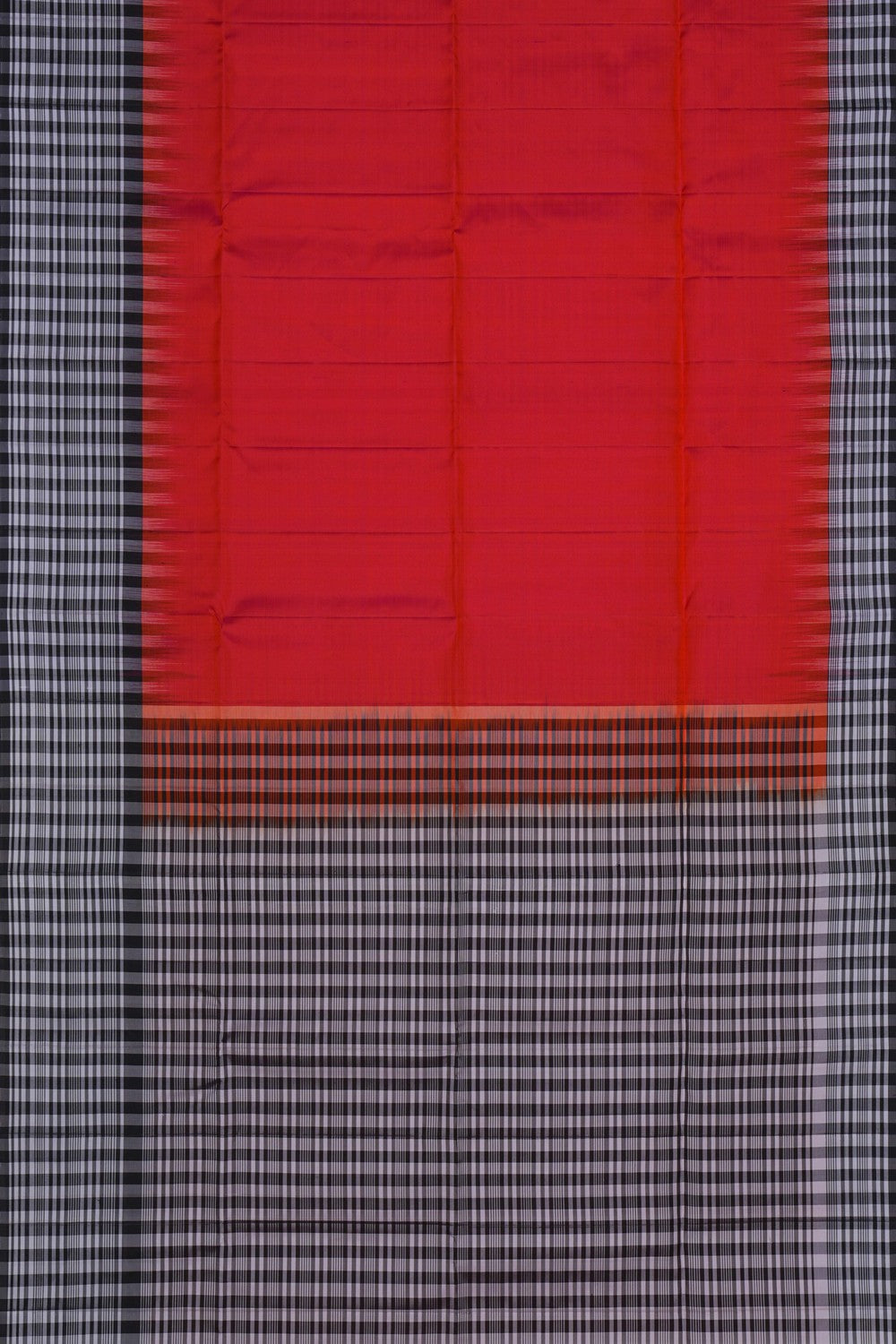 Image of South Silk Fuchsia Pink Saree