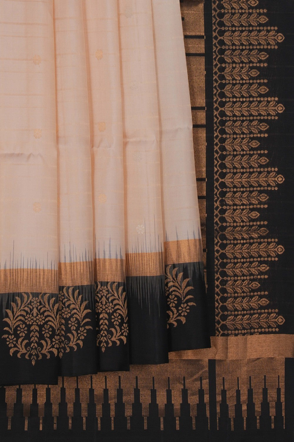 Image of South Silk Cream Saree