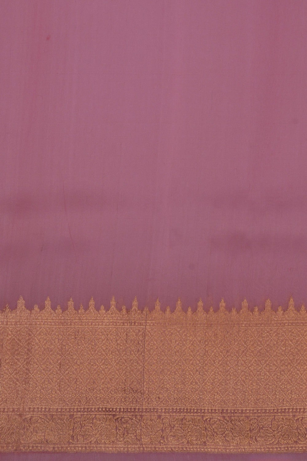 Image of Chanderi Kora Silk Pink Saree