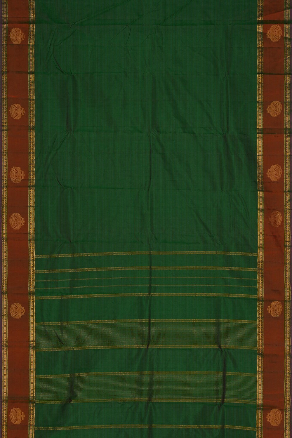 Image of Arani Silk Green Saree