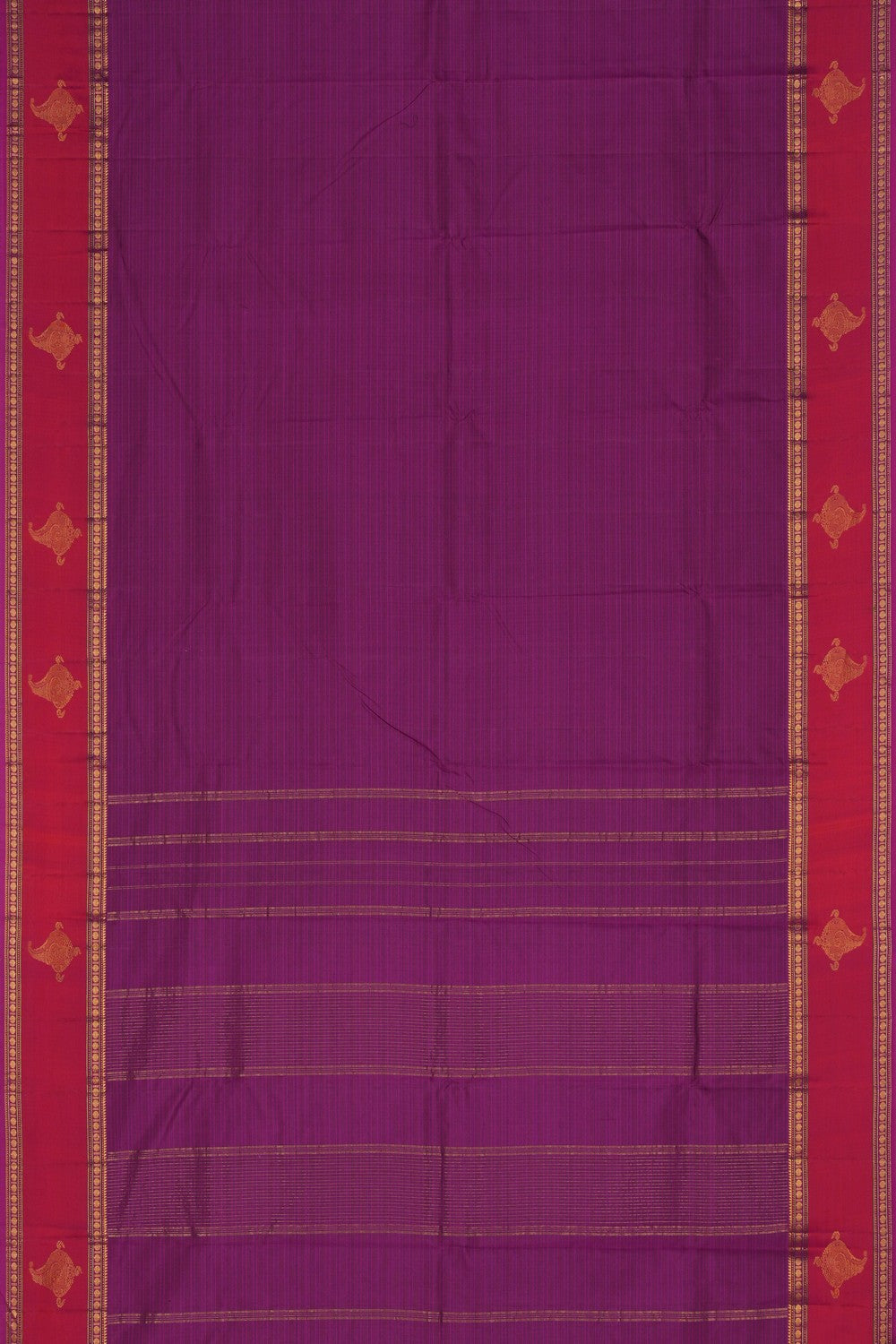 Image of Arani Silk Magenta Saree