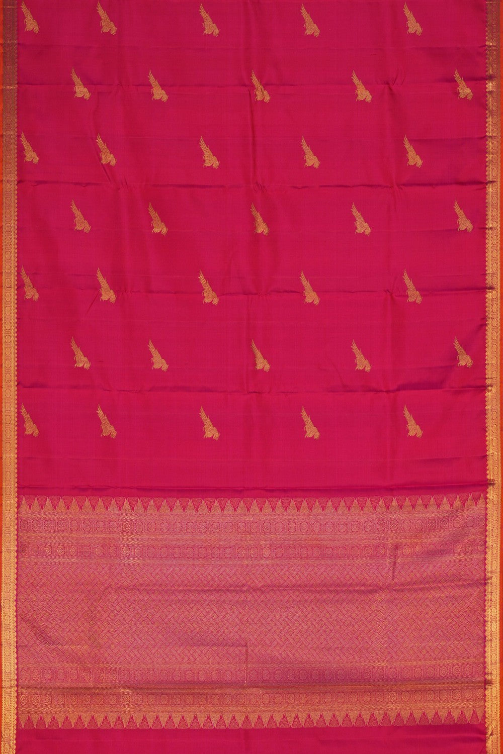 Image of Arani Silk Pink Saree