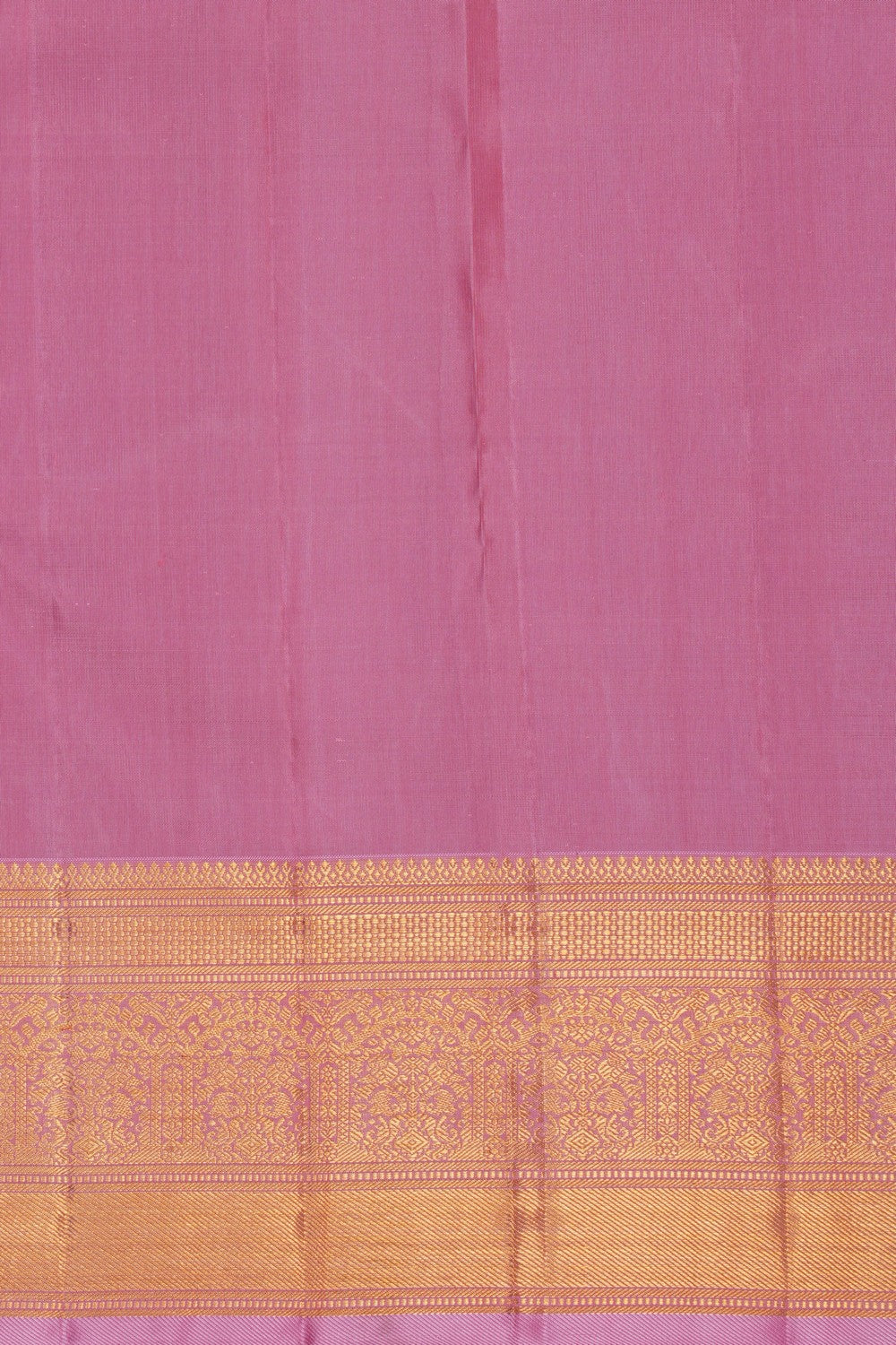 Image of Kanchipuram Silk Brocade Orchid Purple Saree