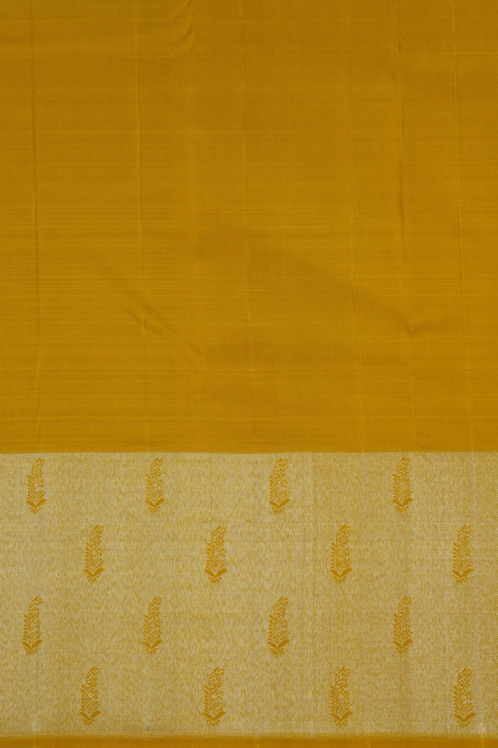 Image of Kanchipuram Yellow Saree