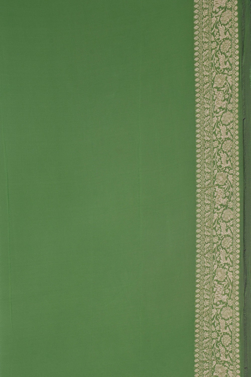 Image of Banarasi Chiffon Purple Saree