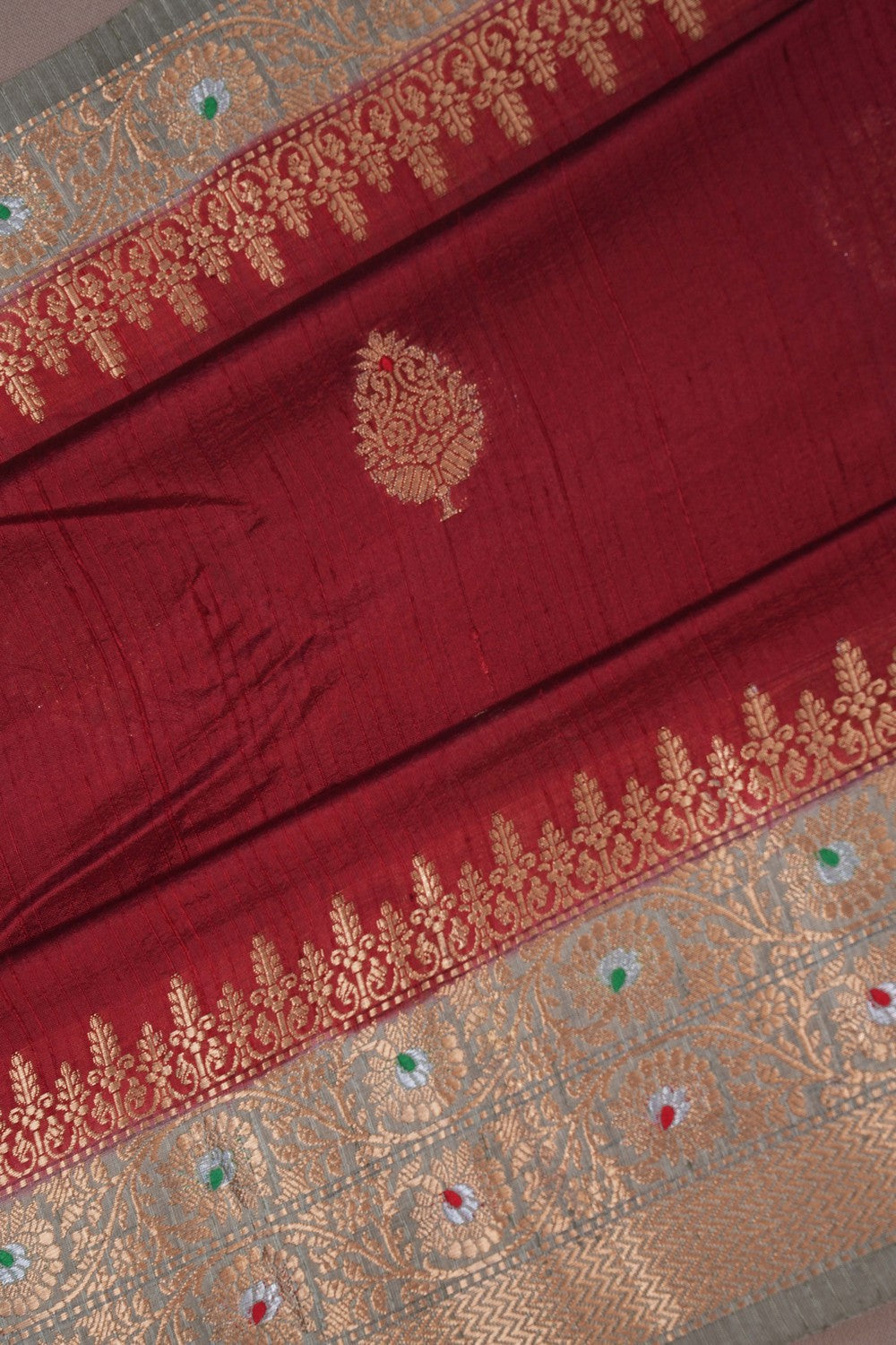 Image of Banarasi Dupion Silk Saree