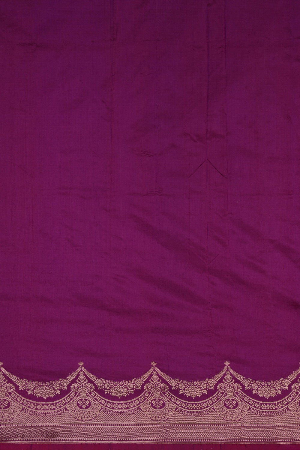 Image of Banarasi Silk Purple Saree