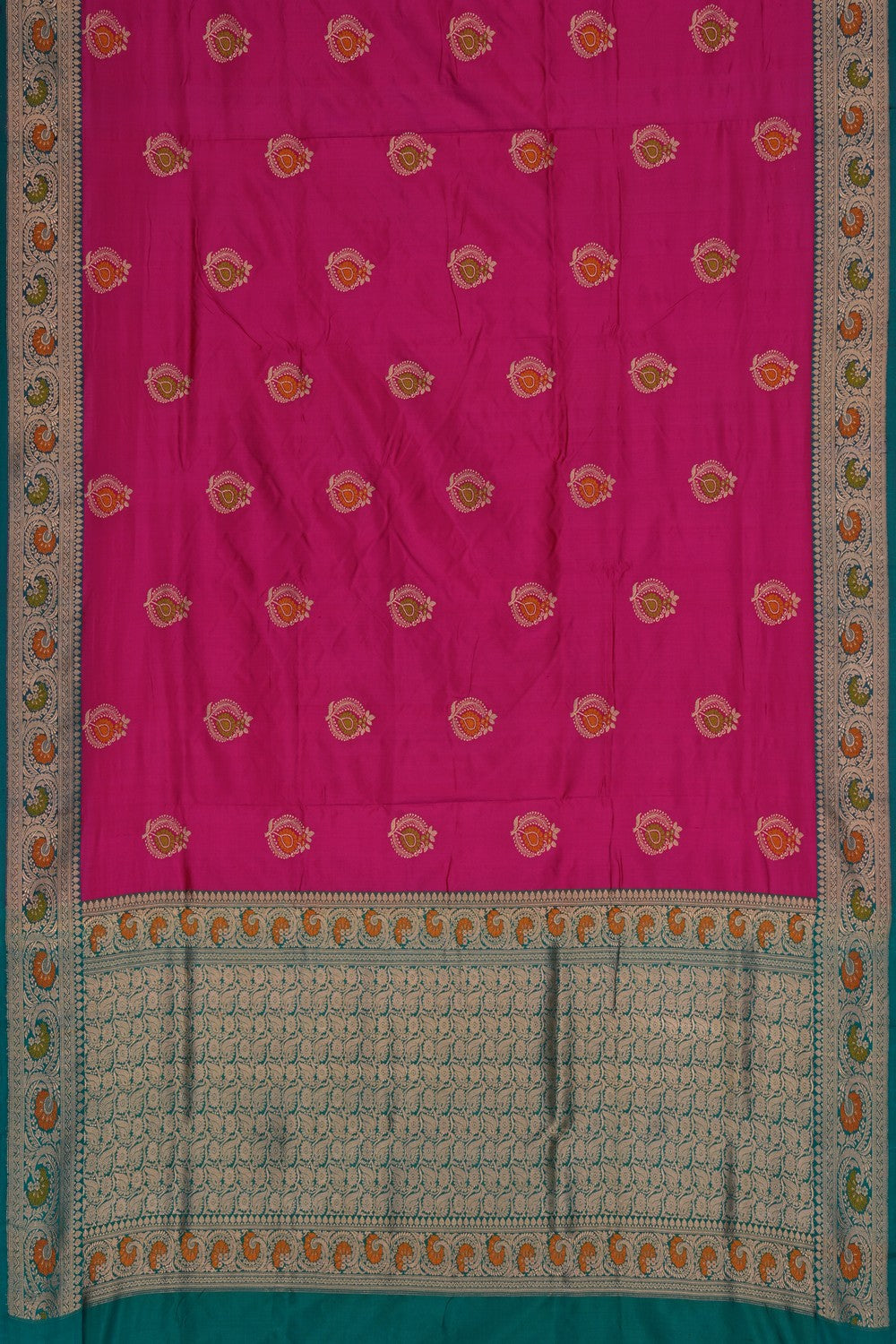 Image of Banarasi Silk Pink Saree