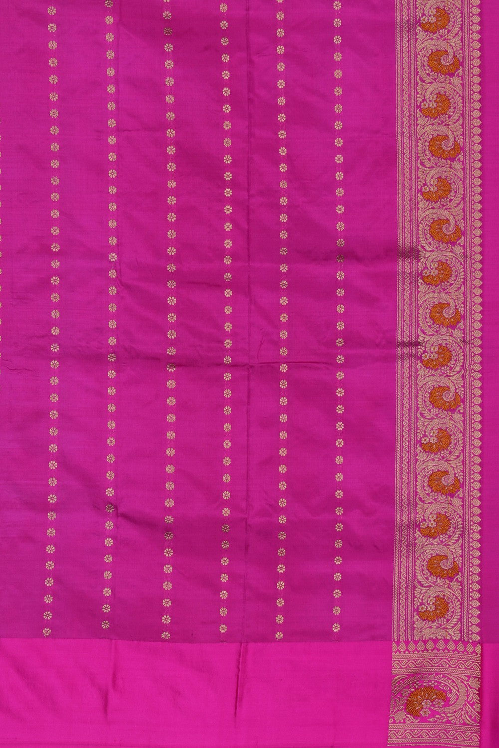 Image of Banarasi Silk Blue Saree