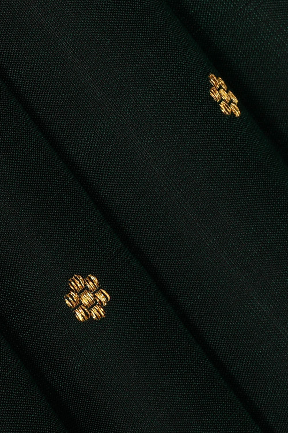 Image of Bottle Green Arani Silk Saree