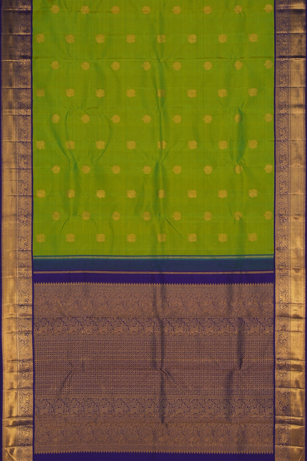 Image of Arani Silk Green Saree
