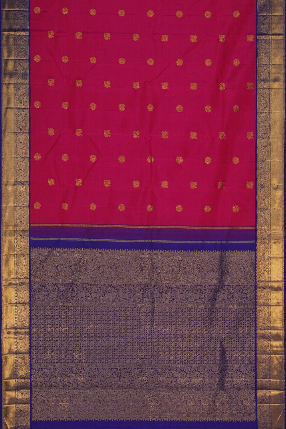 Image of Arani Silk Pink Saree