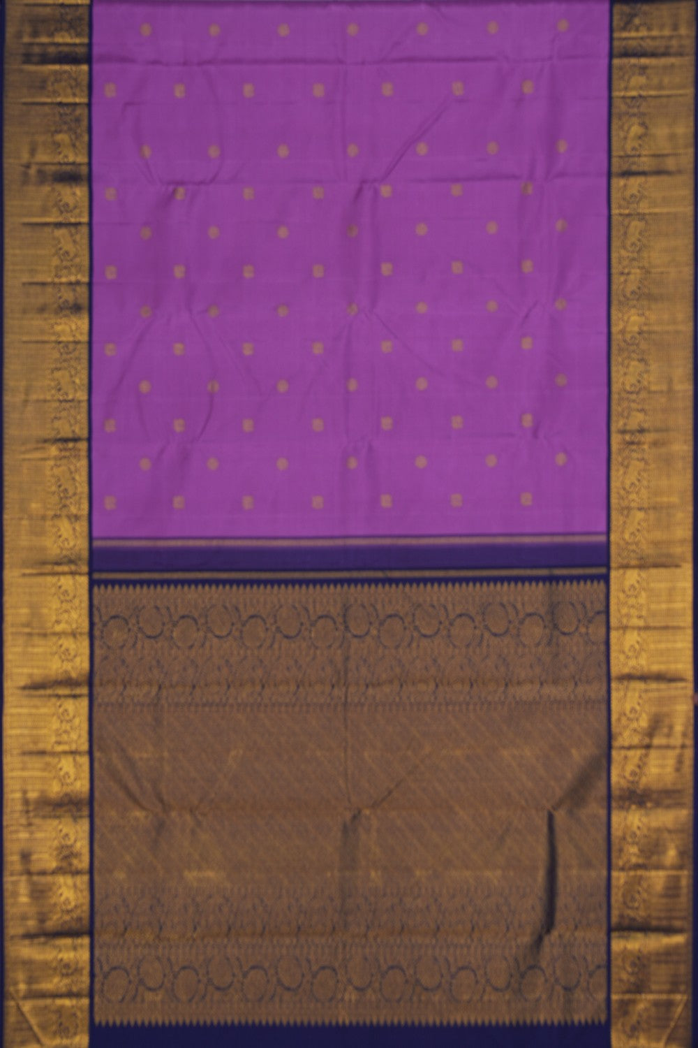Image of Arani Silk Purple Saree