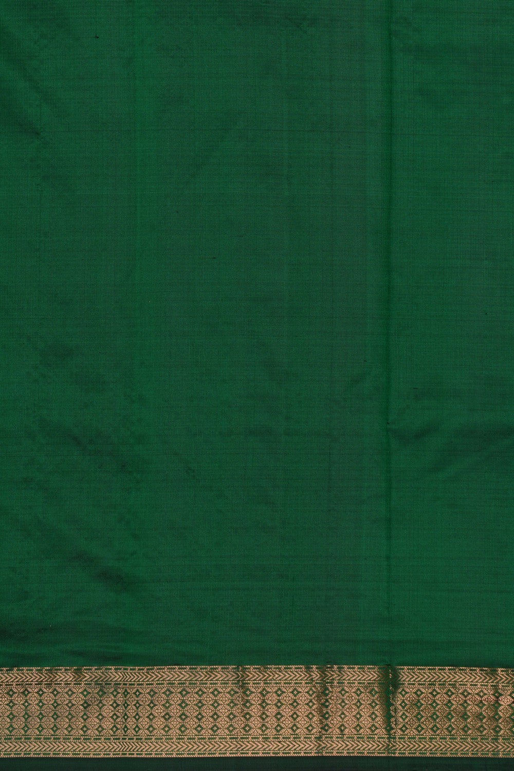 Image of Banarasi Silk Green Saree