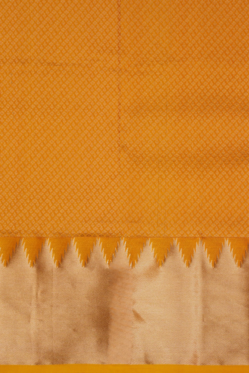 Image of South Silk Yellow Saree