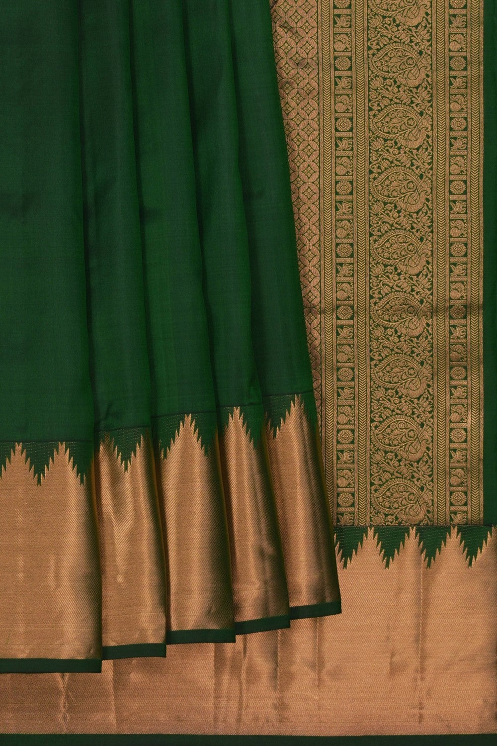 Image of South Silk Green Saree